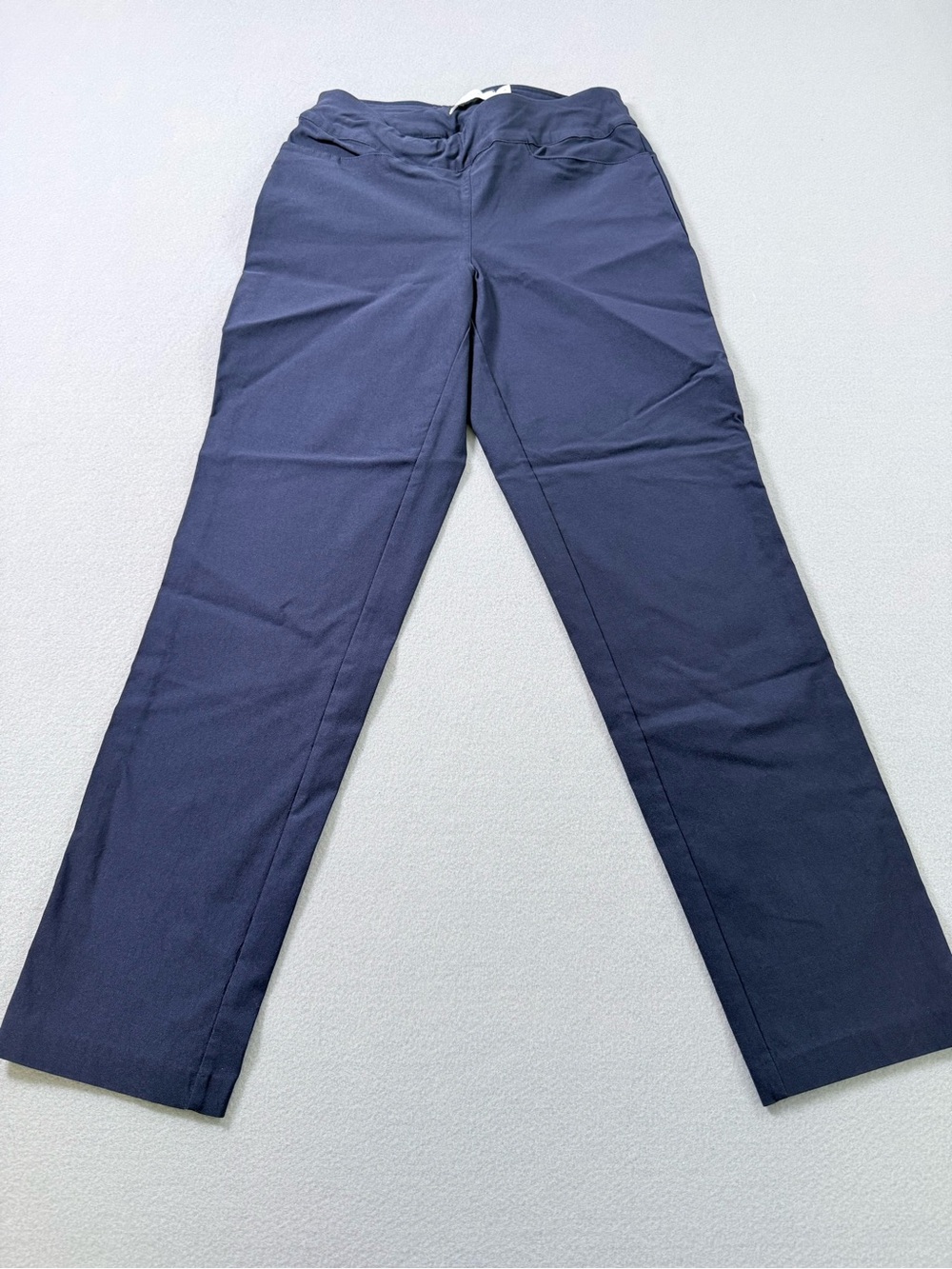 Lady Hagen Navy Pull-On Golf Pants Tummy Control Size 4